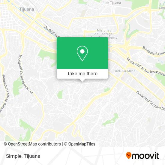 Simple map