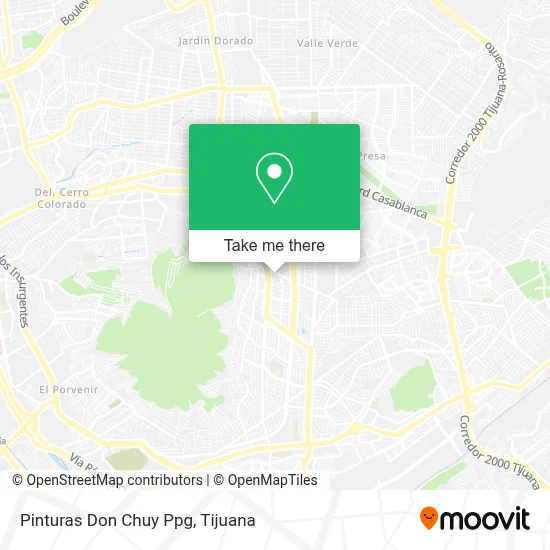 Pinturas Don Chuy Ppg map