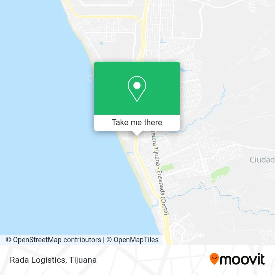 Rada Logistics map