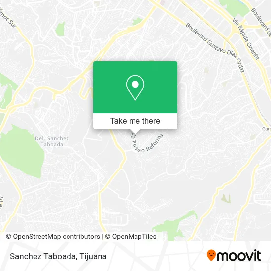 Sanchez Taboada map