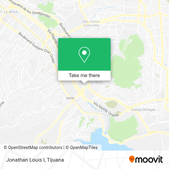 Jonathan Louis I map