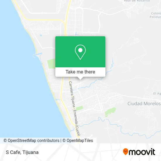S Cafe map