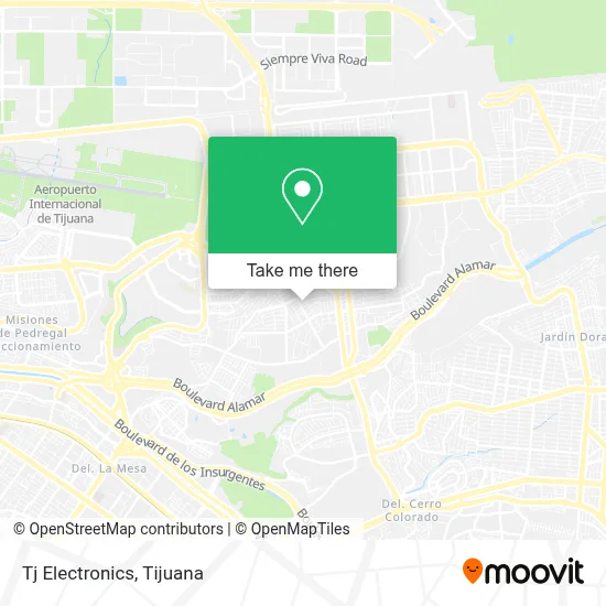 Tj Electronics map