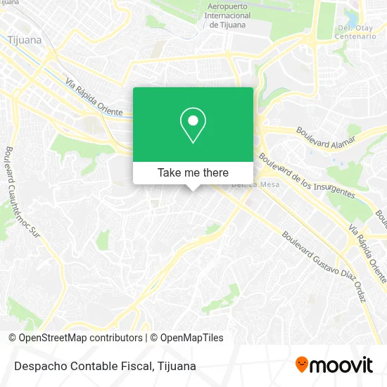 Despacho Contable Fiscal map