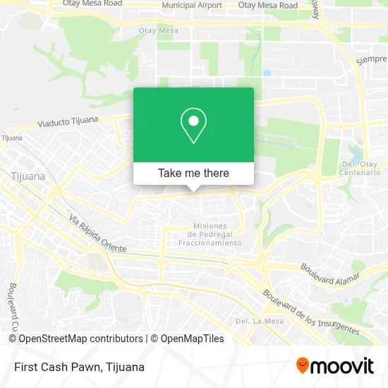 First Cash Pawn map