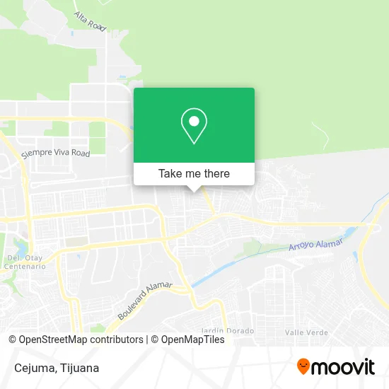 Cejuma map