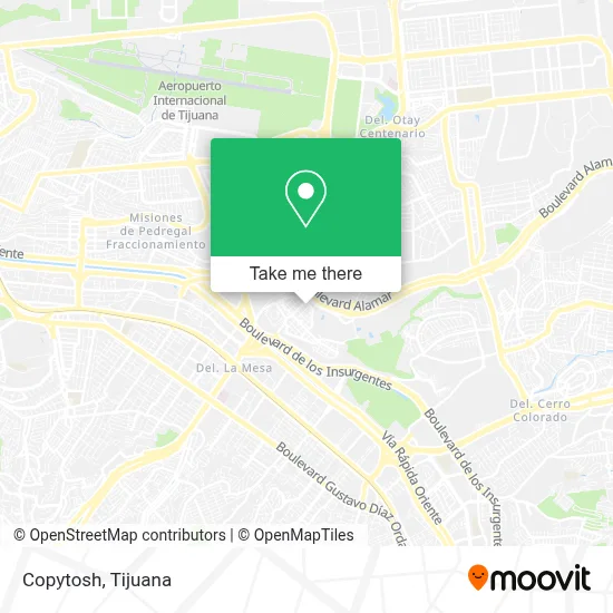 Copytosh map