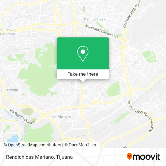 Rendichicas Mariano map