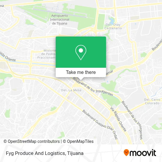 Fyg Produce And Logistics map