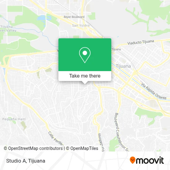 Studio A map