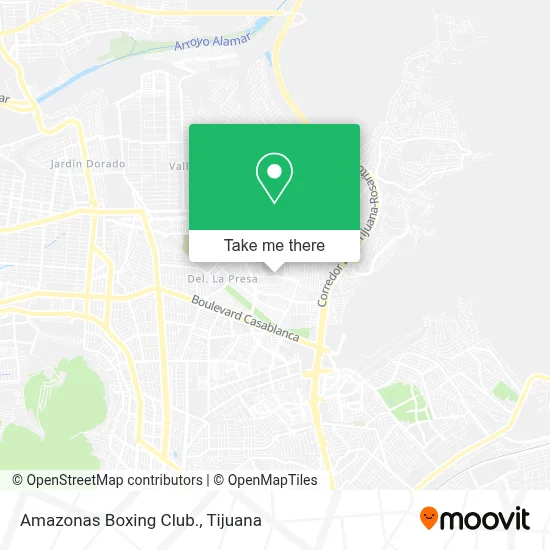 Amazonas Boxing Club. map