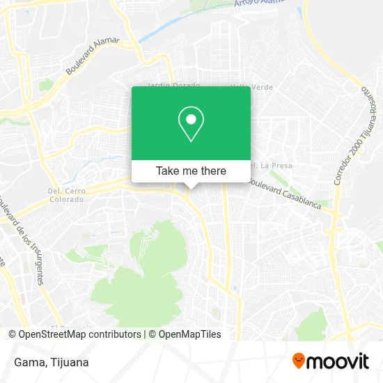 Gama map