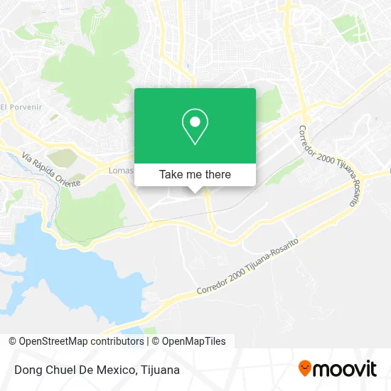 Dong Chuel De Mexico map