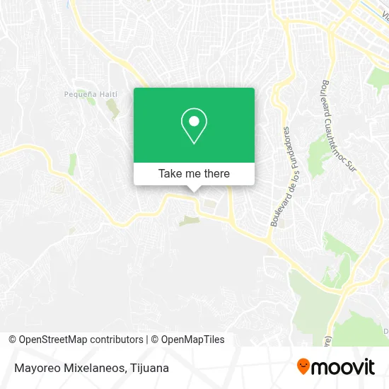 Mayoreo Mixelaneos map