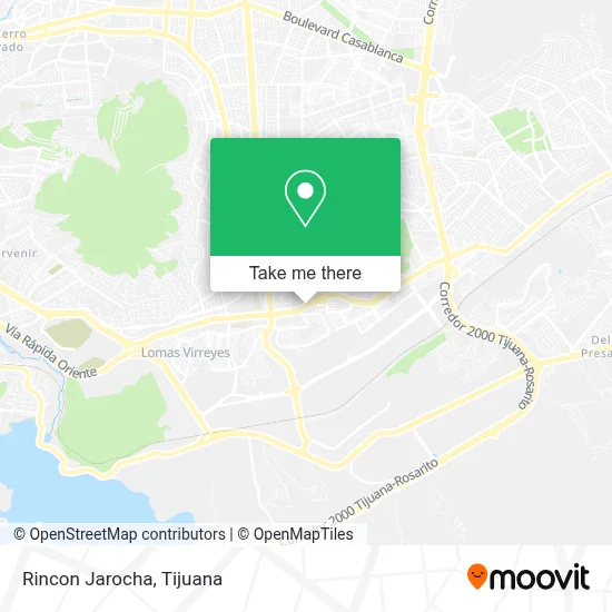Rincon Jarocha map