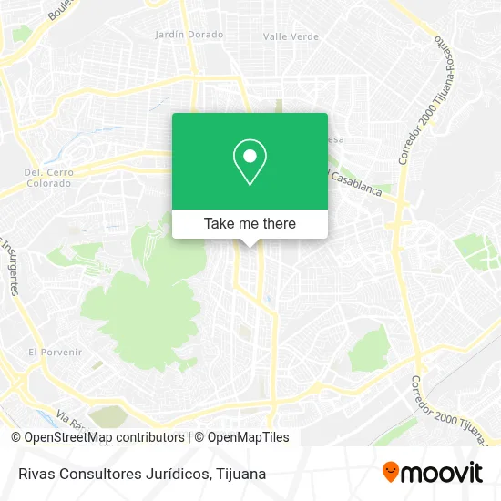 Rivas Consultores Jurídicos map