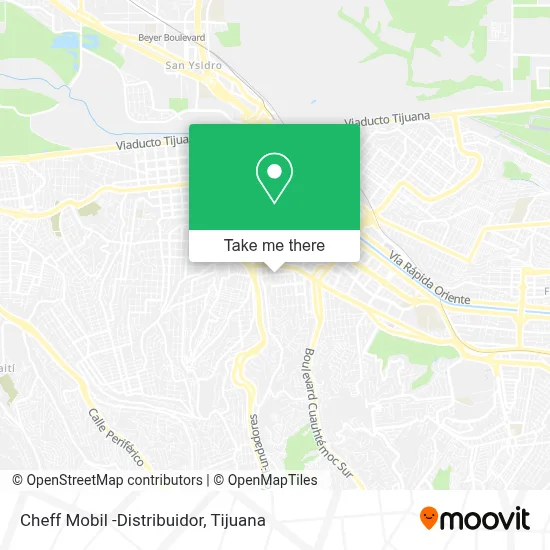 Cheff Mobil -Distribuidor map