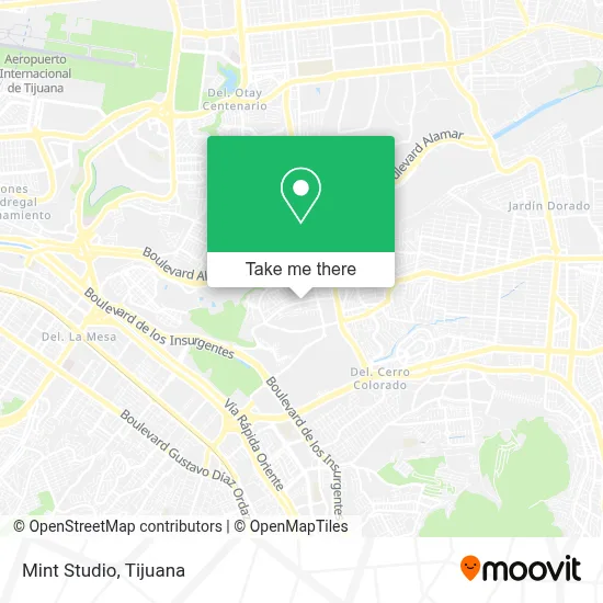 Mint Studio map