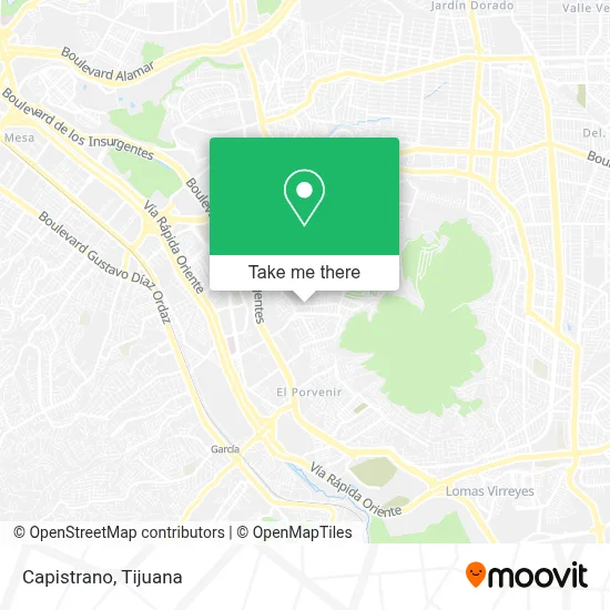 Capistrano map