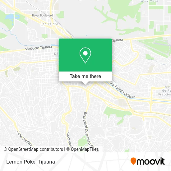 Lemon Poke map