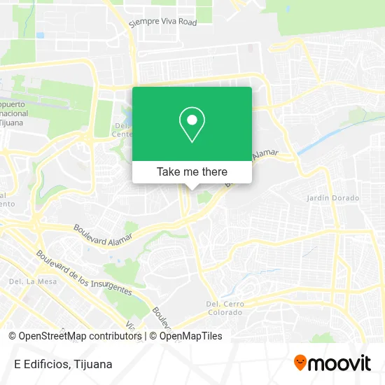 E Edificios map