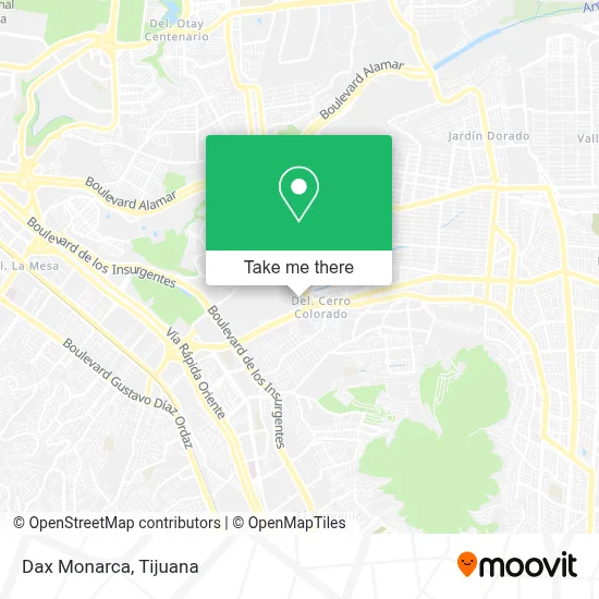 Dax Monarca map