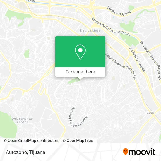 Autozone map