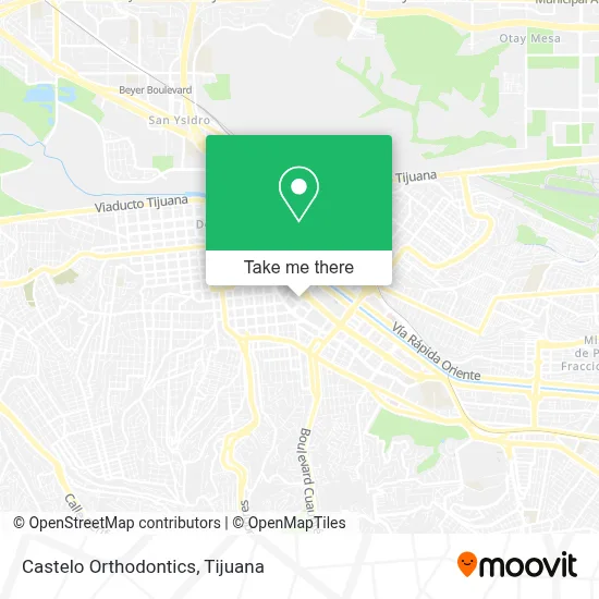 Castelo Orthodontics map