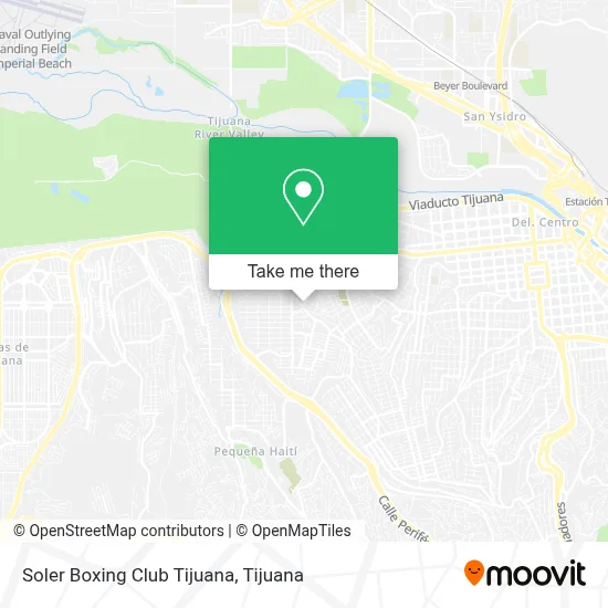 Soler Boxing Club Tijuana map