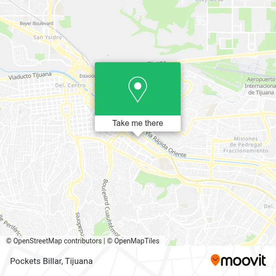 Pockets Billar map