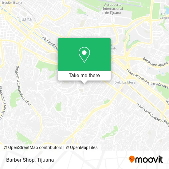 Barber Shop map