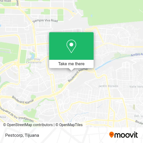 Pestcorp map