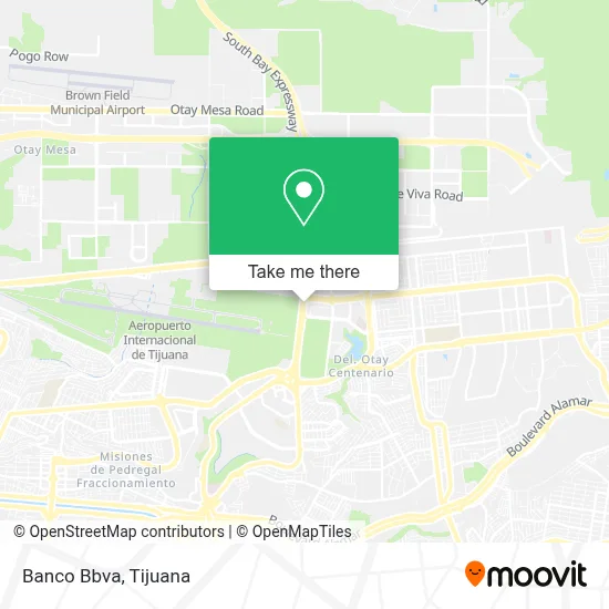 Banco Bbva map