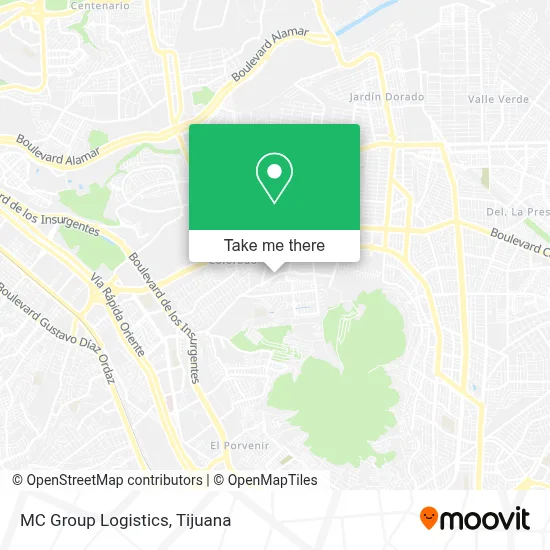 MC Group Logistics map