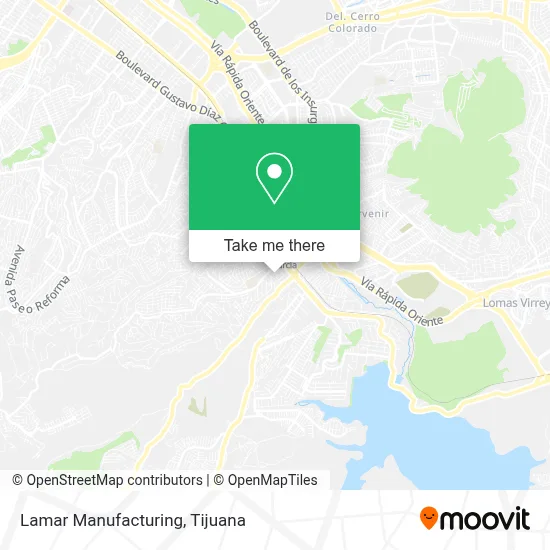 Lamar Manufacturing map