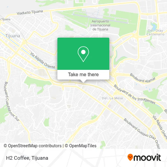 H2 Coffee map