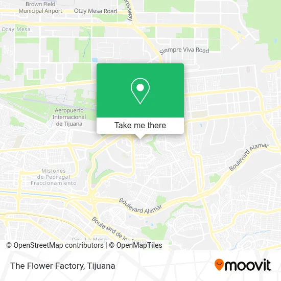The Flower Factory map