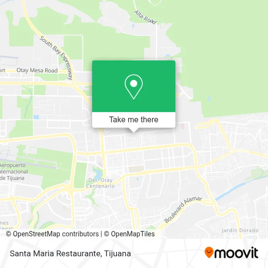 Santa Maria Restaurante map