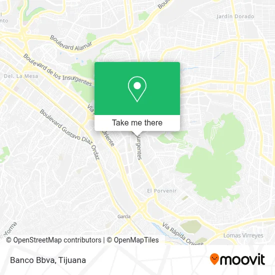 Banco Bbva map