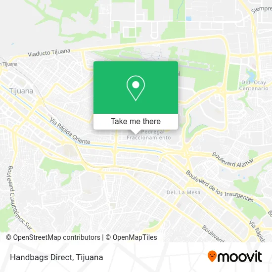 Handbags Direct map