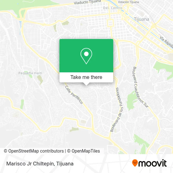 Marisco Jr Chiltepín map