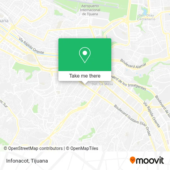 Infonacot map