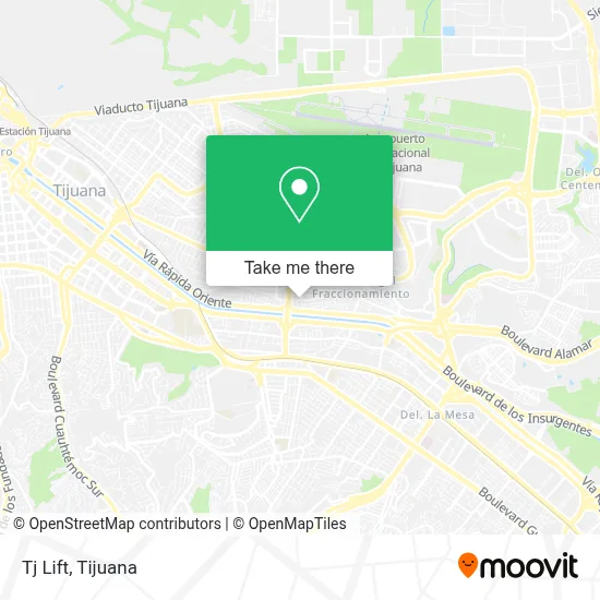 Tj Lift map