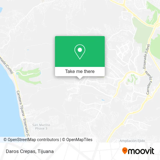 Daros Crepas map