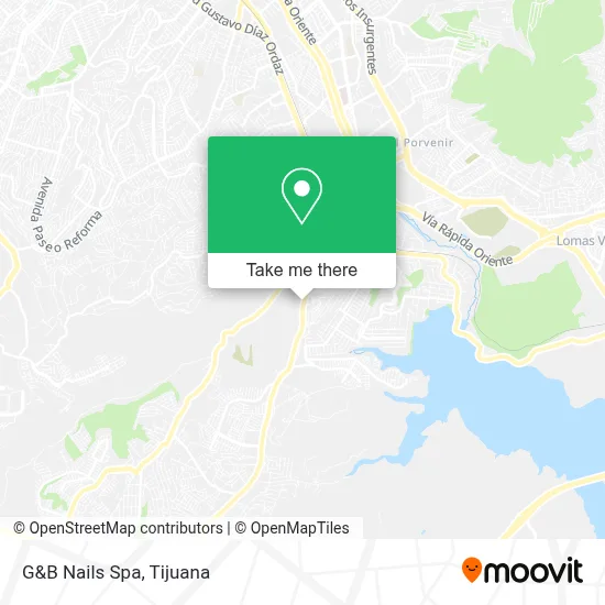 G&B Nails Spa map