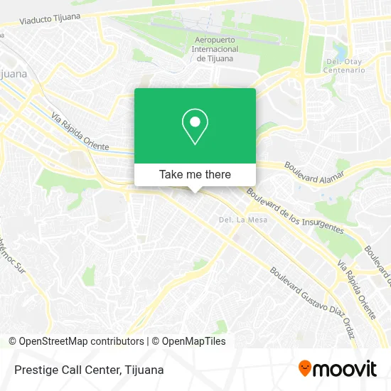 Prestige Call Center map