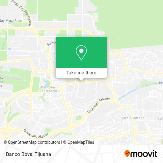Banco Bbva map