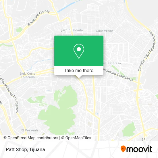 Patt Shop map