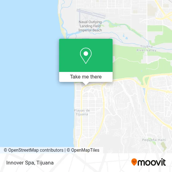 Innover Spa map
