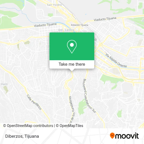 Diberzos map